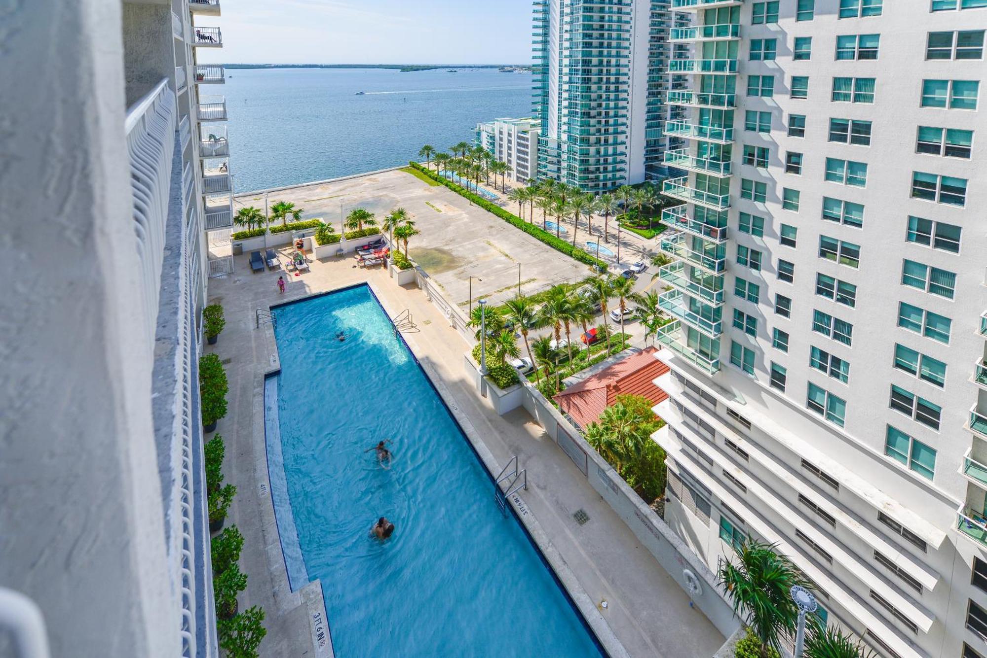 Amazing 3 Bedroom Condo At Brickell With Pool 마이애미 외부 사진